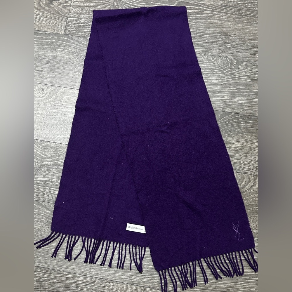 Vintage YSL Wool Scarf